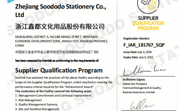 Won the SQP certification
